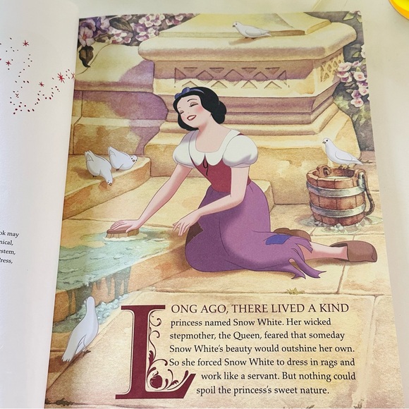 Disney Princess Snow White & the Seven Dwarfs Paperback Storybook Picture Book - Picture 3 of 16